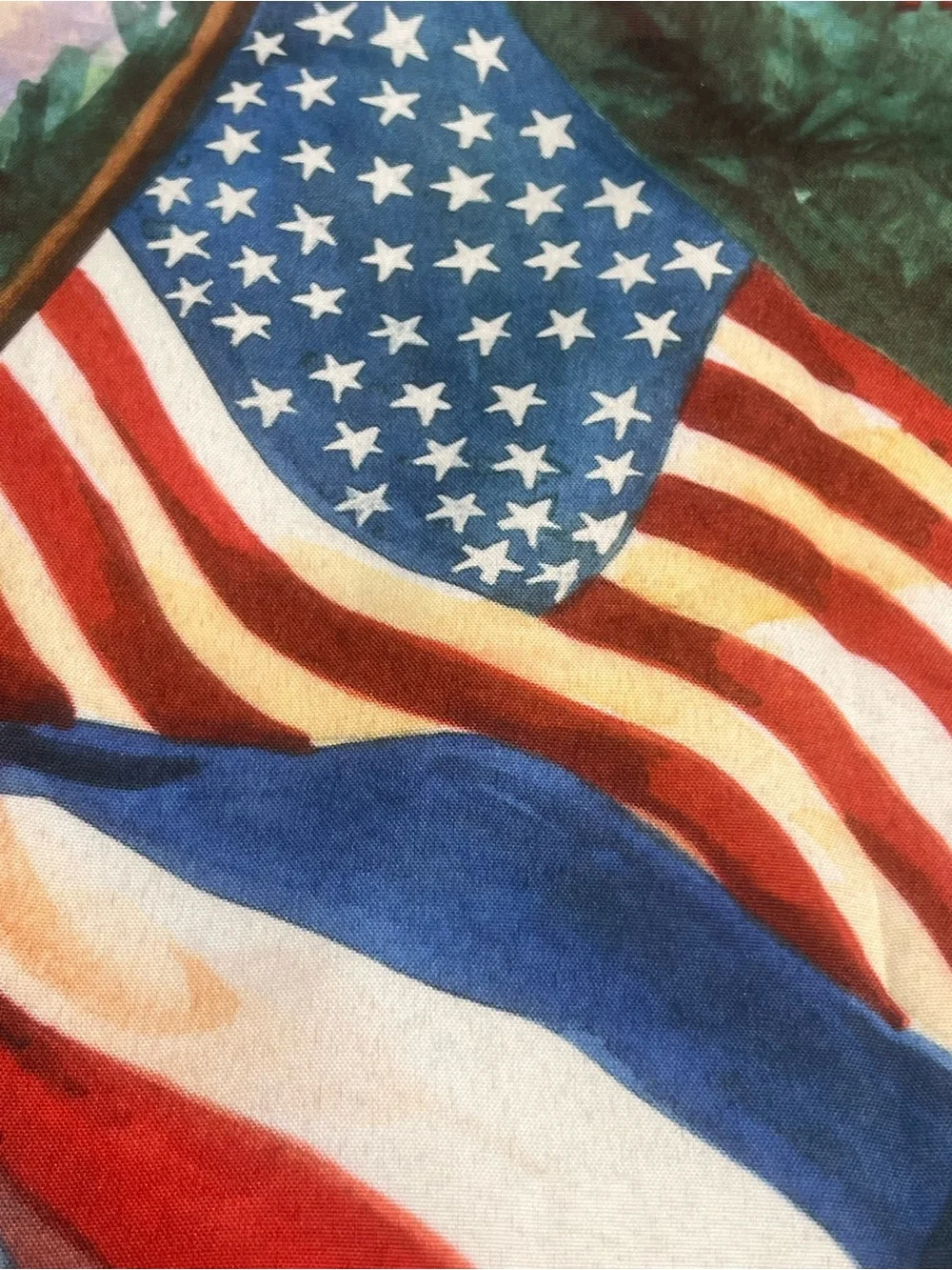 Toland Patriotic Christmas Wreathe USA American Garden House Flag 24X35